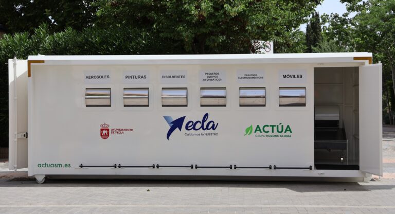Foto contenedor Ecoparque móvil