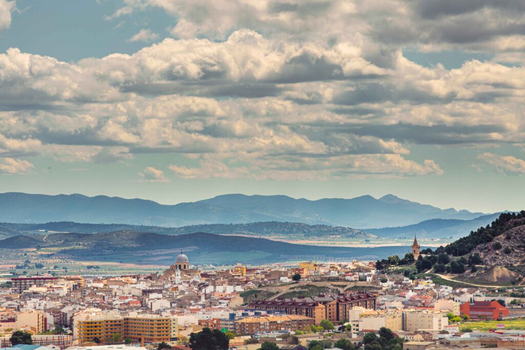 Vista de Yecla desde la Magdalena