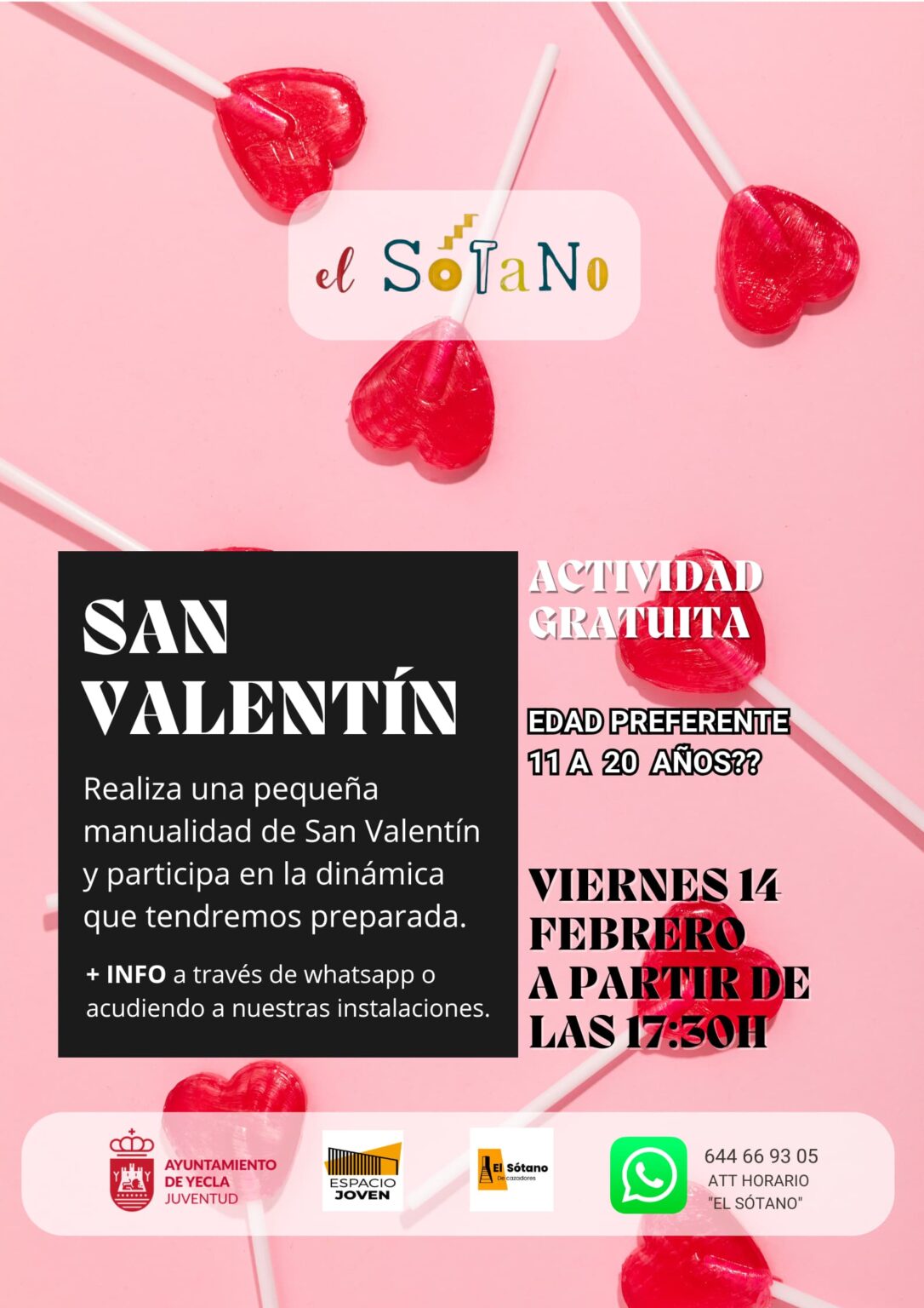 Actividades de San Valentín