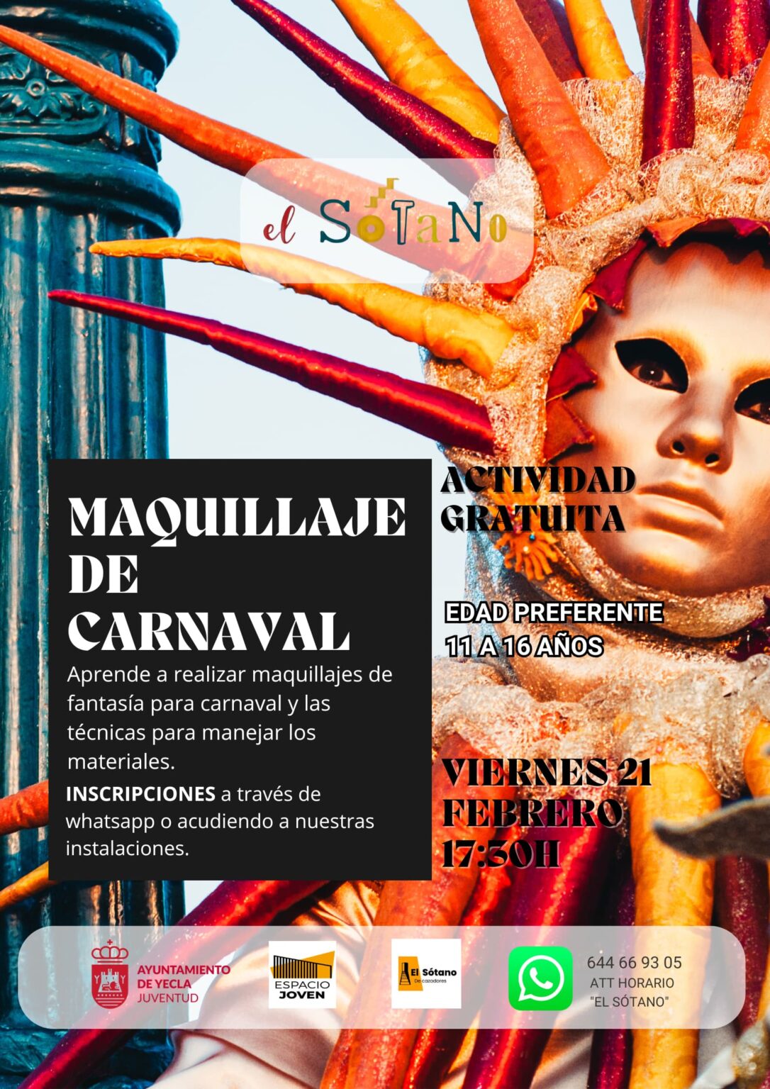 Maquillaje de carnaval