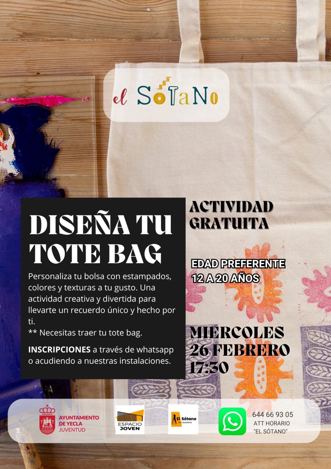 Diseña tu tote bag