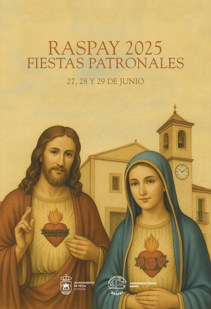 Cartel Fiestas Raspay 2025