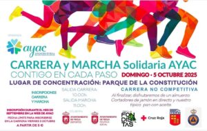 Cartel marcha solidaria 2025 AYAC