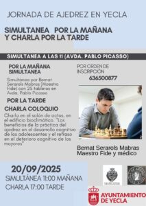 Cartel Jornada de Ajedrez