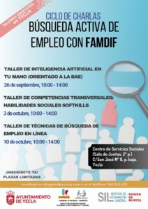 CARTEL CHARLAS YECLA OCT 2025