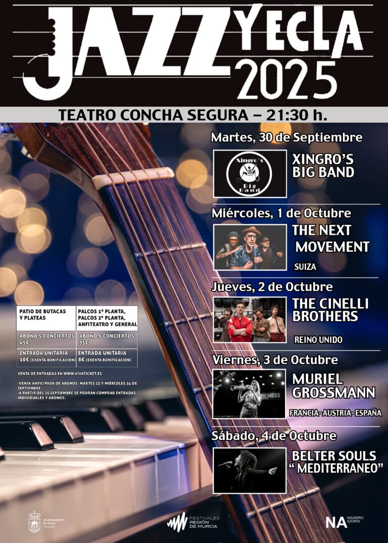 Festival jazz 2025 cartel