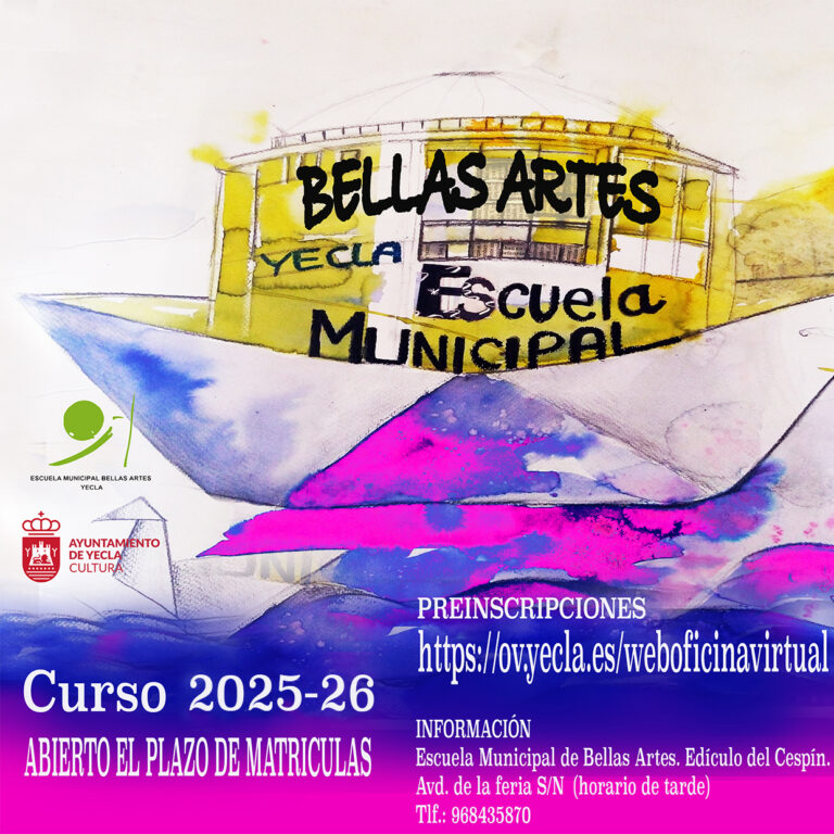 Cartel Escuela Municipal de Bellas Artes