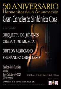 Concierto Benéfico Hermanitas 3 oct