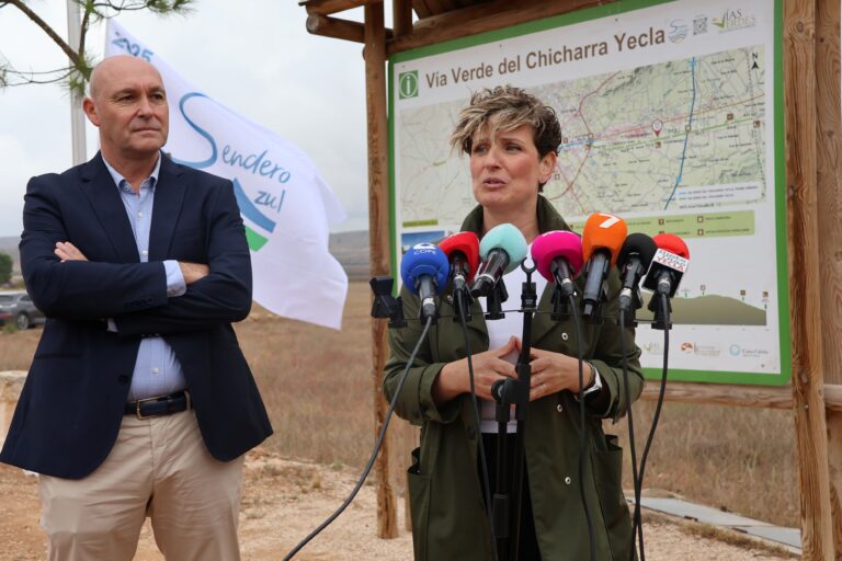 sendero azul chicharra