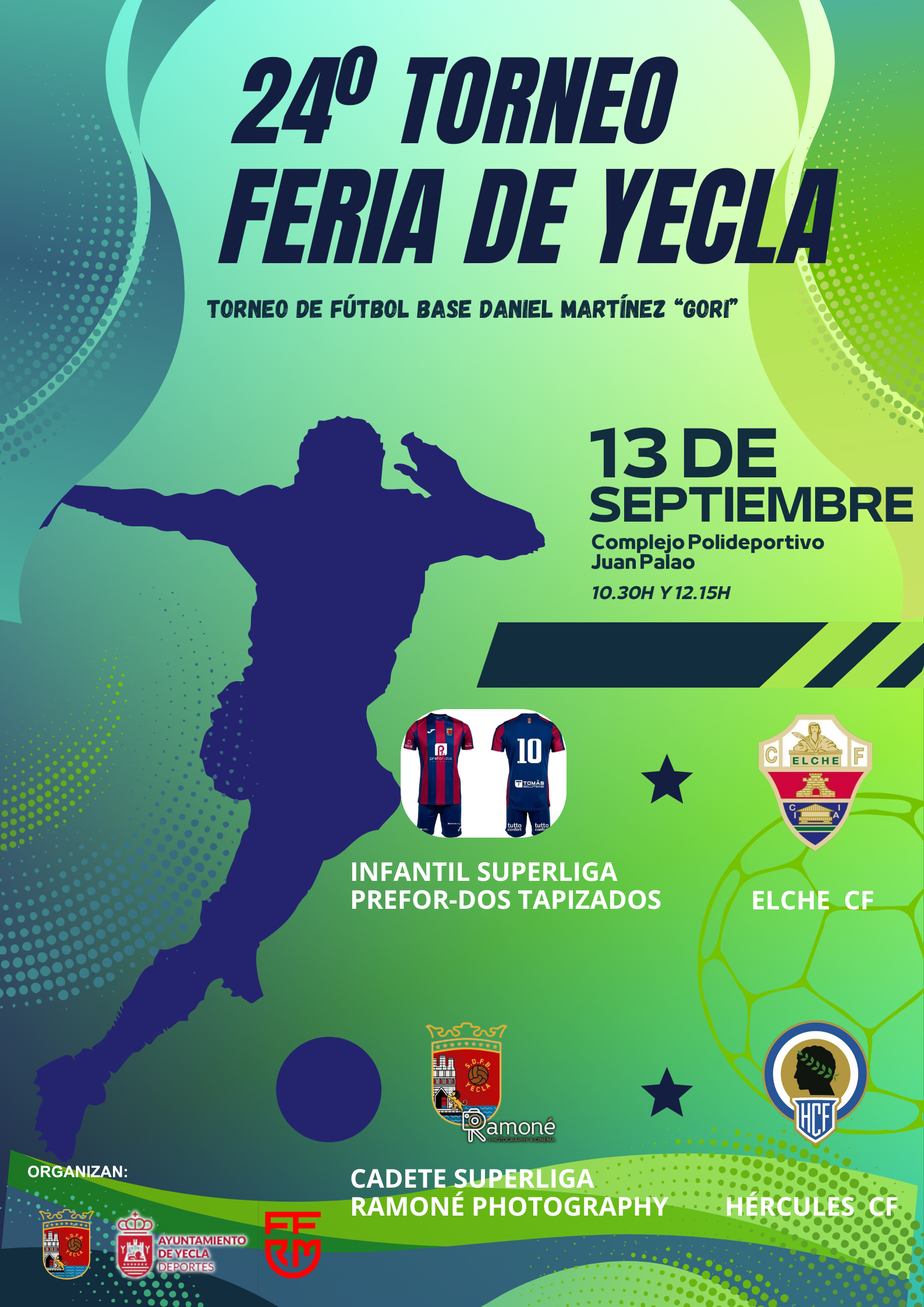 Cartel Torneo de Fútbol Feria de Yecla