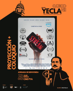 Proyeccion Stream PYA 23 oct Yecla en Corto