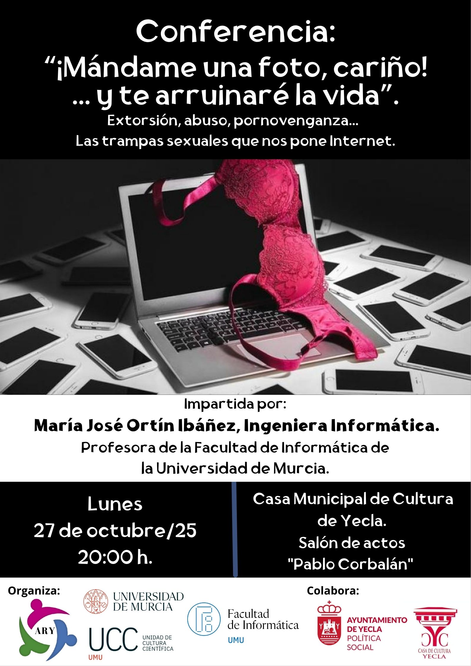 CARTEL CONFERENCIA EXTORSIÓN OCTUBRE 2025 JPG