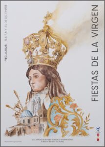 Cartel Fiestas Virgen 2025