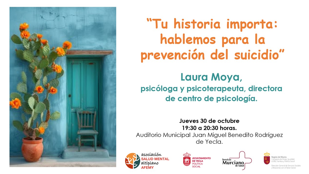 Charla Suicidio AFEMY 30 oct