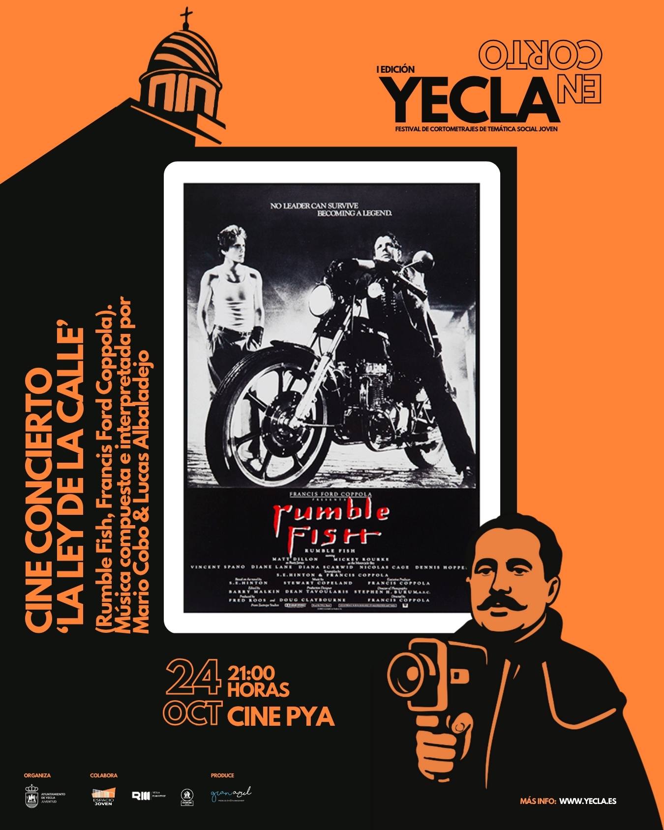 Concierto La ley de la calle 24 oct