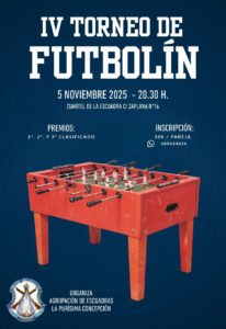 IV Torneo Futbolin 5 nov