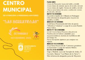ACTIVIDADES NOVEMBRE Mayores Herratillas 2025
