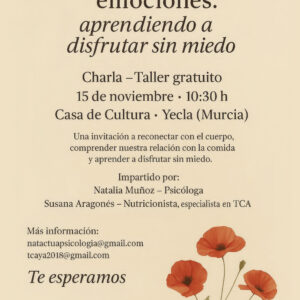 Cartel Charla 15 nov