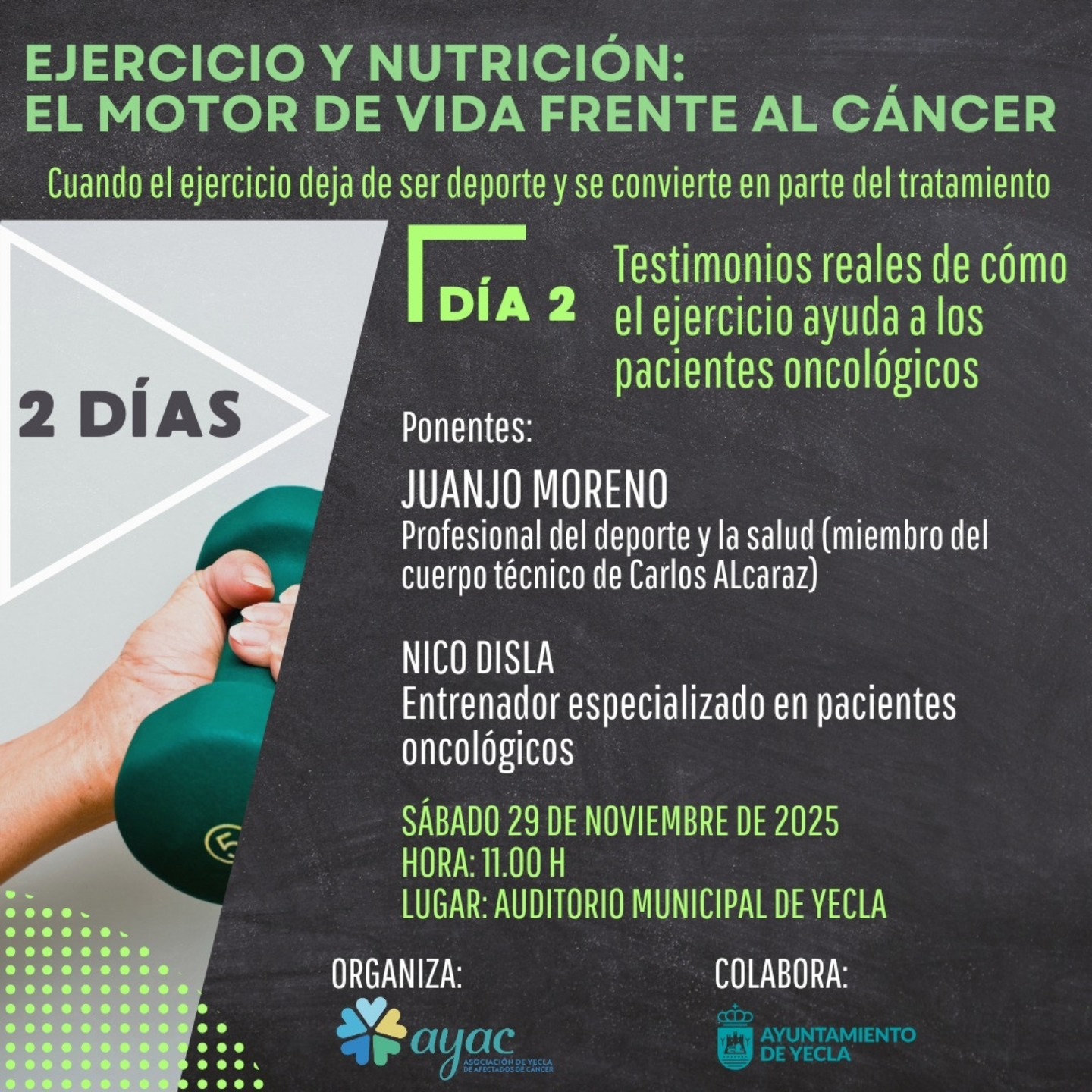 Charla Ayac Ejercicio y nutricion 29 nov