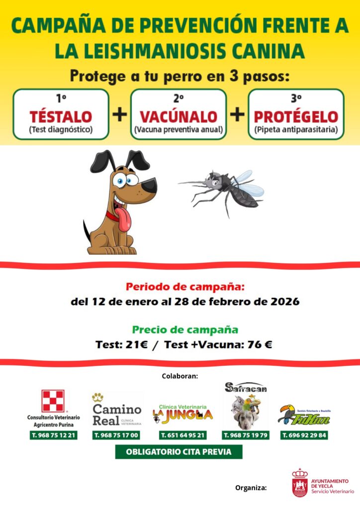 Campaña Leishmaniosis 2026