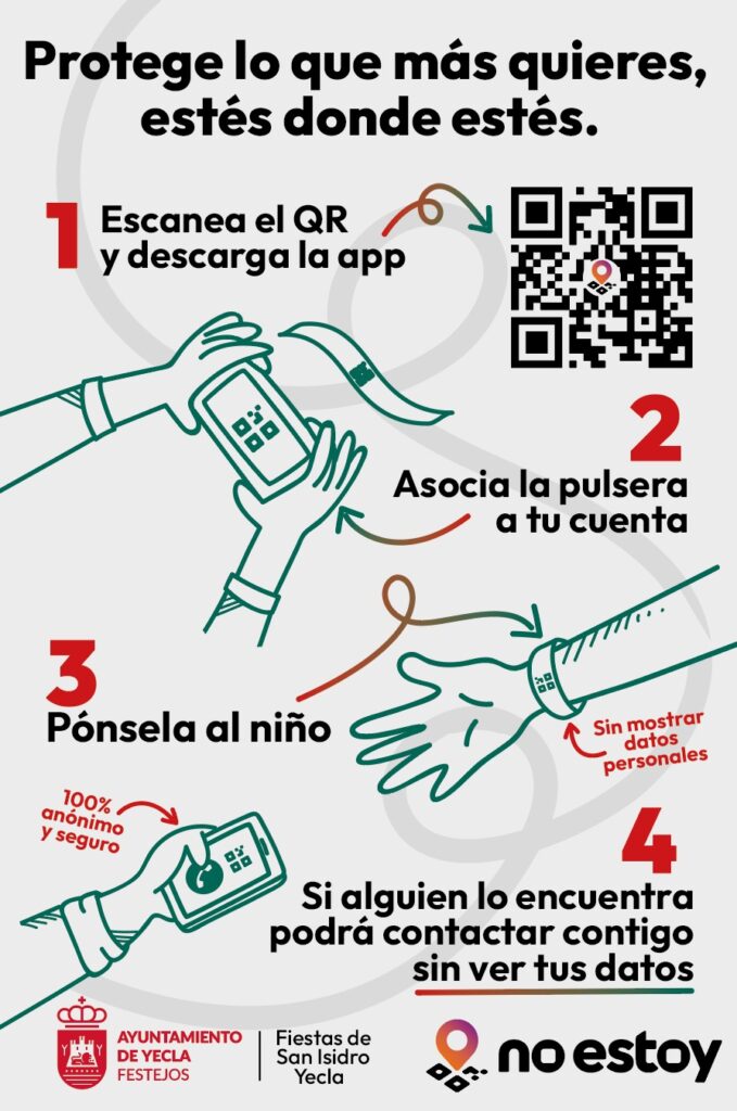 Cartel Pulseras San Isidro