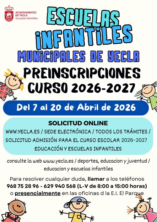 cartel preinscripciones